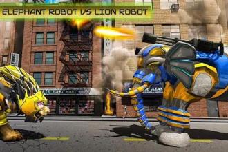 Transforming Robot Elephant Vs Ultimate Lion Robot截图2