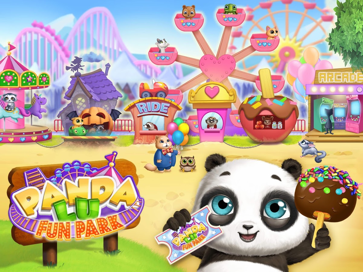 Panda Lu Fun Park - Carnival Rides & Pet Friends截图5