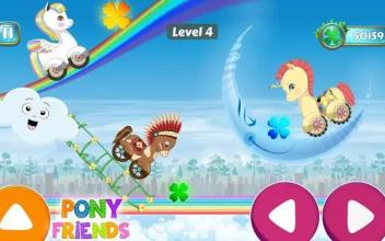 Pony Friends * - Beepzz racing game for kids截图4