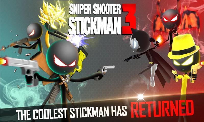 Sniper Shooter Stickman 3 Fury截图1