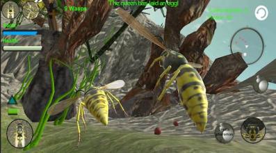 Wasp Nest Simulator - Insect and 3d animal game截图2