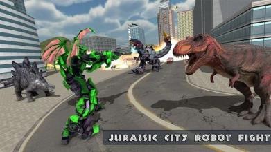 Dragon Robot Transform Game - Dinosaur World Fight截图1