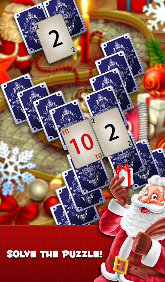 Christmas Solitaire: Santa's Winter Wonderland截图2