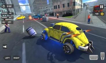 Drift and Destroy Simulation Demolition Derby City截图3