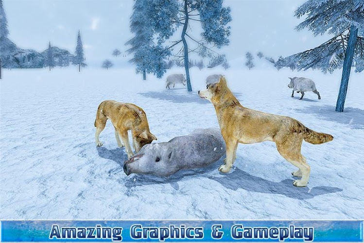北极狼群3D截图5