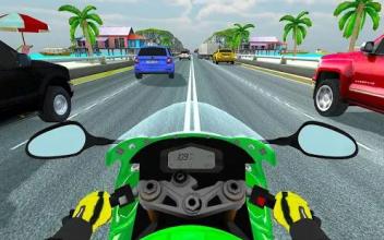 Highway Traffic Rider - 3D Bike Racing截图4