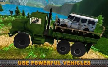 4x4 Army Truck Driving Simulator Mountain Climb截图2