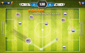 Strike 2 goal: Fantasy Soccer Star 2018截图1