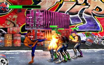 Superhero Fighting Games Grand Ring Arena Battle截图1