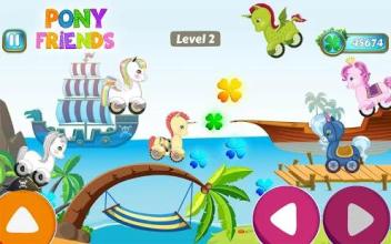 Pony Friends * - Beepzz racing game for kids截图5