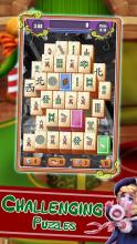 Christmas Mahjong Solitaire: Holiday Fun截图3