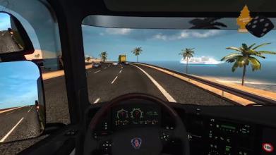 Real Scania Truck Driving 3D截图5