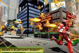 Transforming Robot Elephant Vs Ultimate Lion Robot截图5