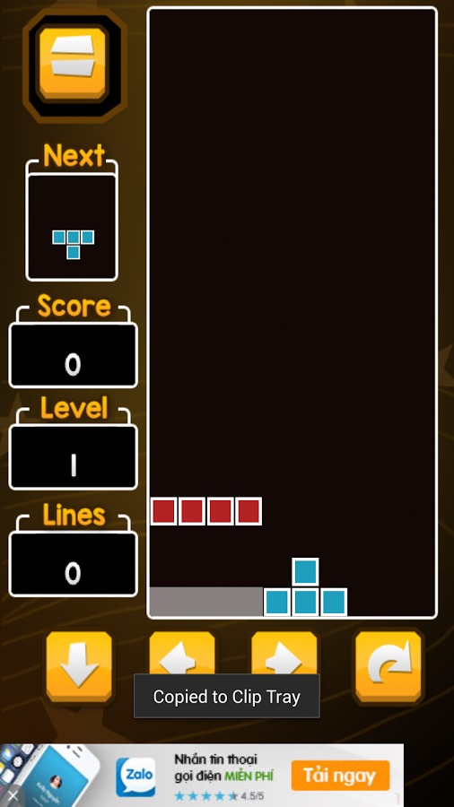 Tetris Brick Game截图3