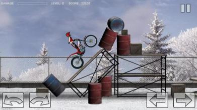 Bike Trial Snow Ride截图2