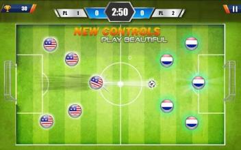 Strike 2 goal: Fantasy Soccer Star 2018截图2