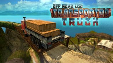 Offroad Log Transporter – Hill Climb Cargo Truck截图1