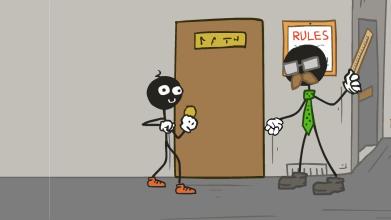 Stickman escape school super截图4