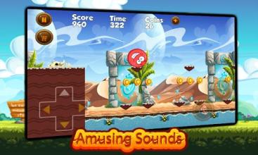 Super Red Ball: Red Ball in the Jungle Adventures截图5