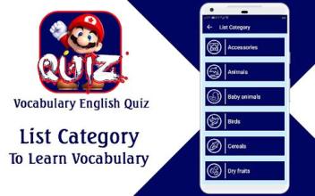 Vocabulary English Quiz截图4