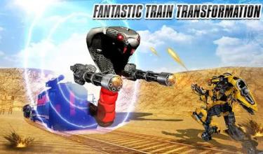 Dragon Snake Transforming Robot Train : Snake Game截图4