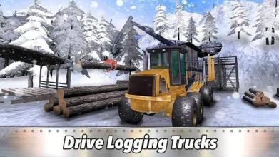 6x6 * Timber * Trucks Simulator: Winter Logging截图4