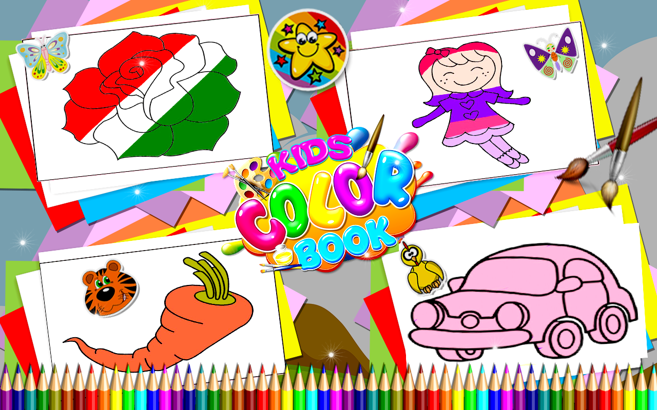 Kids Preschool Coloring Book截图1