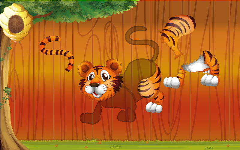 Puzzles for kids Zoo Animals截图5