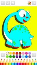 Cute Dinosaur Coloring Book截图1