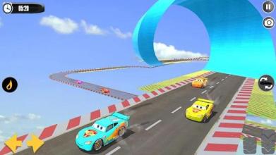 Splashy Superhero Vertigo racing : lightning car截图1