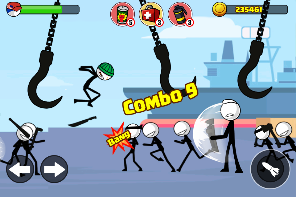 Stick soldier - Revenger - stickman warriors截图4