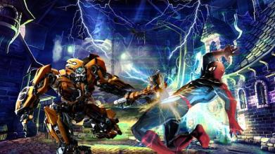 Superheroes Fighting Vs Robot Fighting Games截图4