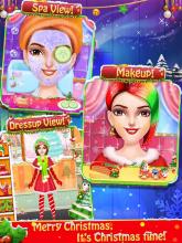 Christmas Salon Makeover & Dressup Game for Girls截图1