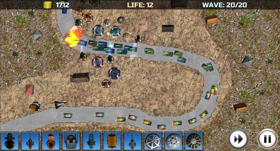 Tower Defense: Turrets Lite截图5