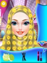 Hijab Fashion Style - Doll Makeup Salon截图3