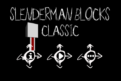 SlenderMan Blocks Classic截图1