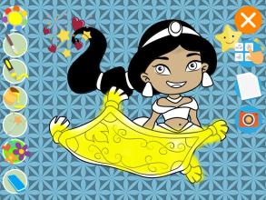 Kids Princess Coloring Book *截图5