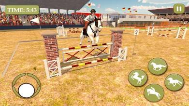 Horse Racing & Jumping Master 3D Stunts截图5