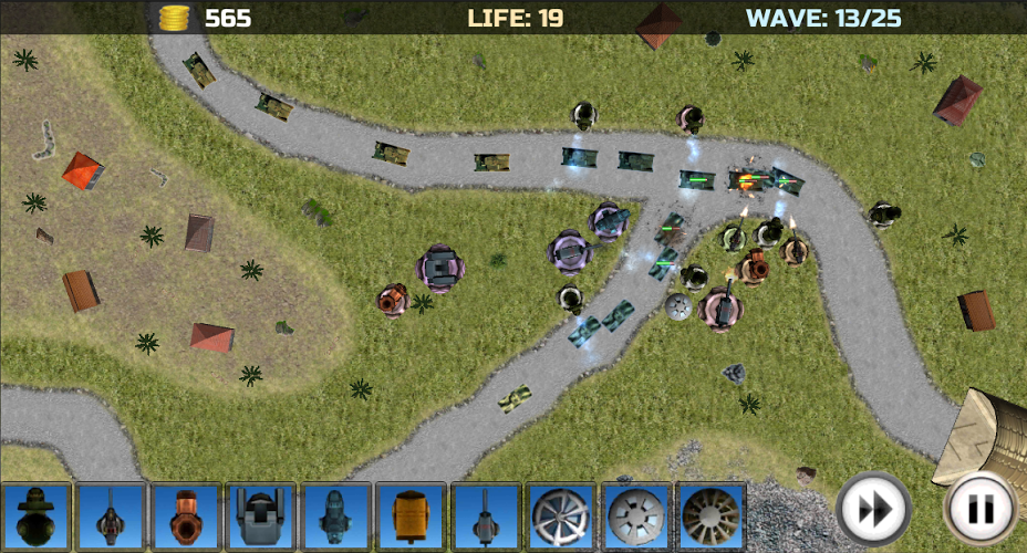 Tower Defense: Turrets Lite截图2