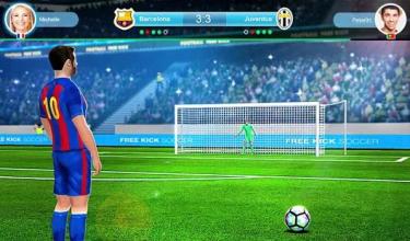 FreeKick PvP Football截图4