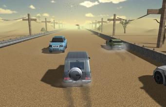 Highway Traffic Car Racing 3D截图1