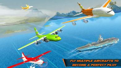 Flight Pilot Plane Landing Flight Simulator Game截图2