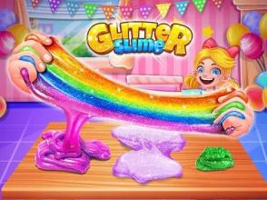 Glitter Slime Maker - Crazy Slime Fun截图1