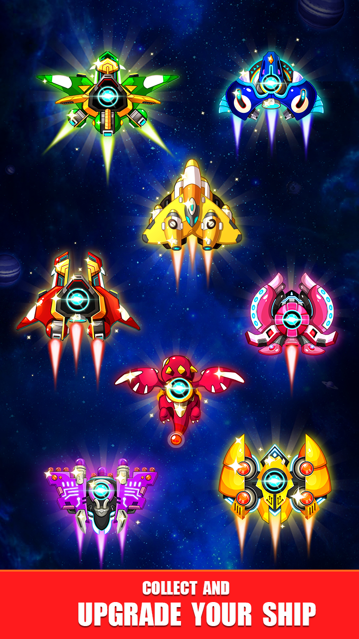 Galaxy shooter - Space Attack截图4