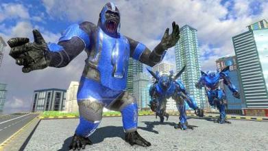 Bigfoot Gorilla Attack: Transforming Robot Monster截图1