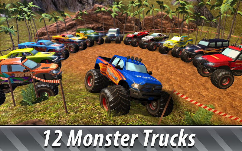 Monster Truck Offroad Rally 3D截图2