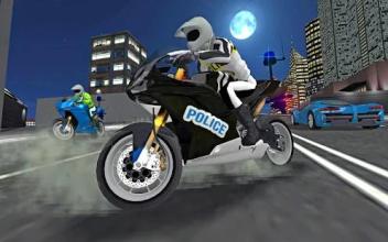 Police Motorbike 3D Simulator 2018截图3