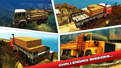 Offroad Log Transporter – Hill Climb Cargo Truck截图2