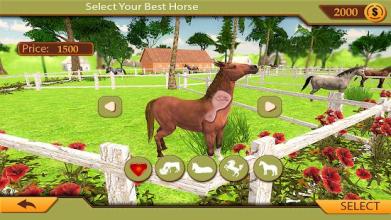 Horse Racing & Jumping Master 3D Stunts截图2