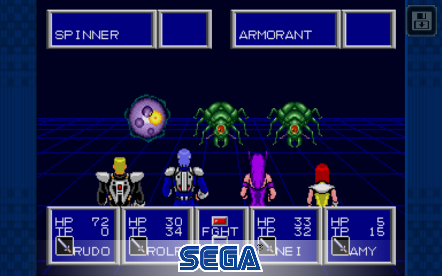 Phantasy Star II Classic截图3